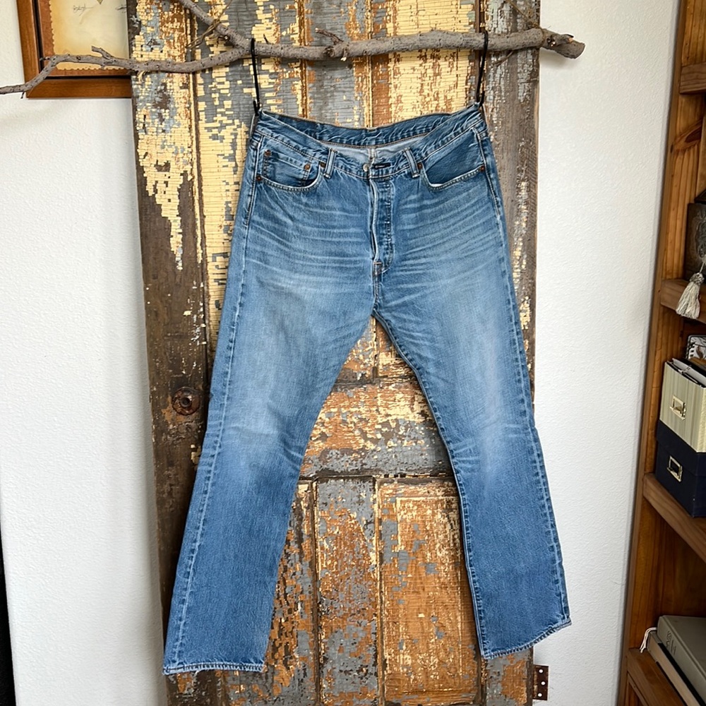 Levi’s 501 jeans.  34x32.